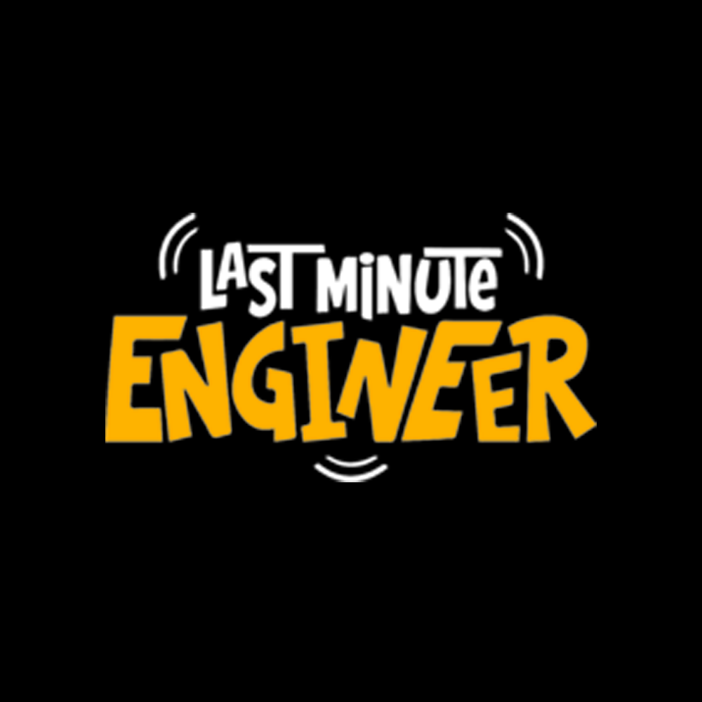 "Last Minute Engineer" - Half Sleeve Round Neck T-Shirt