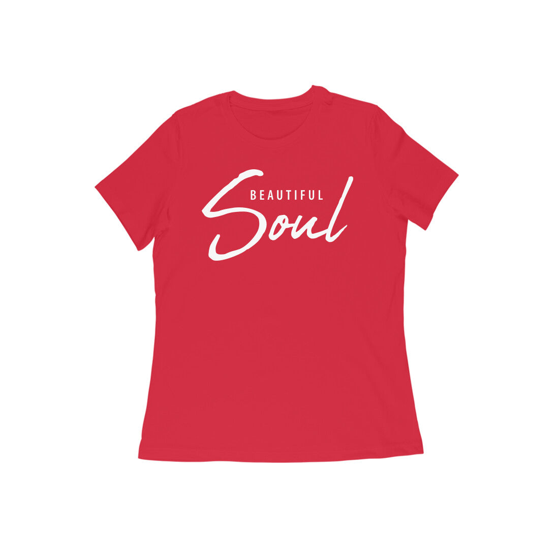 "Beautiful Soul" - Half Sleeves Round Neck TShirt