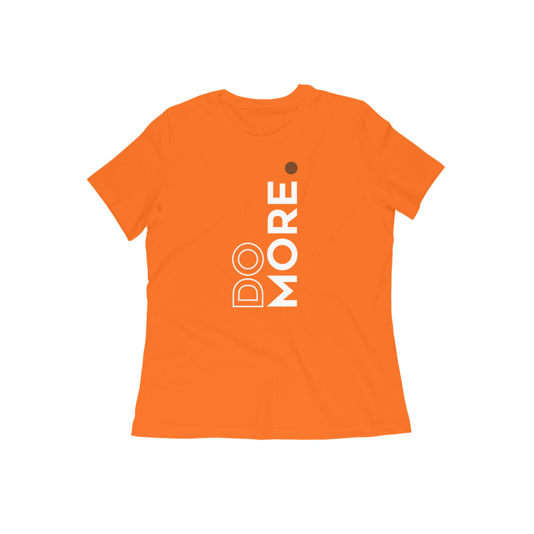 "Do More" - Half Sleeves Round Neck TShirt