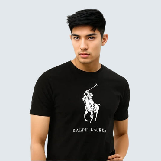 "Ralph Lauren" - Half Sleeves Round Neck TShirt