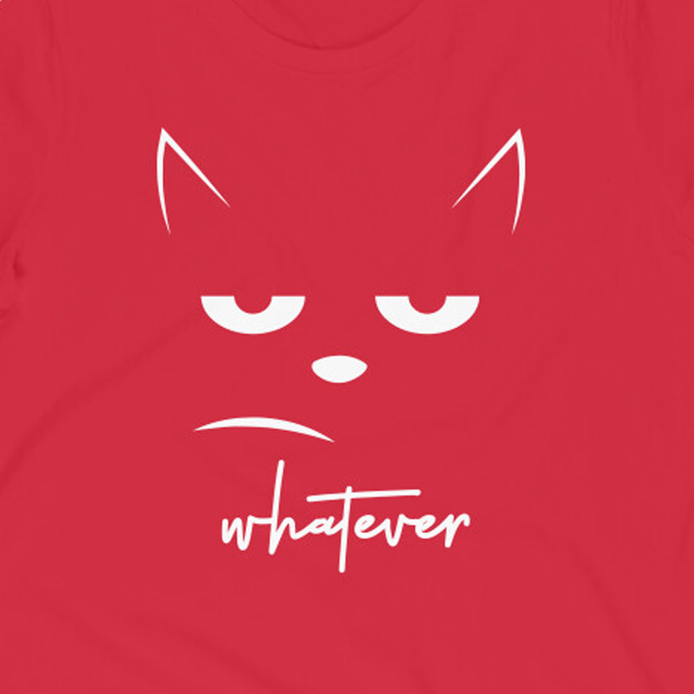 "Whatever" - Half Sleeves Round Neck TShirt